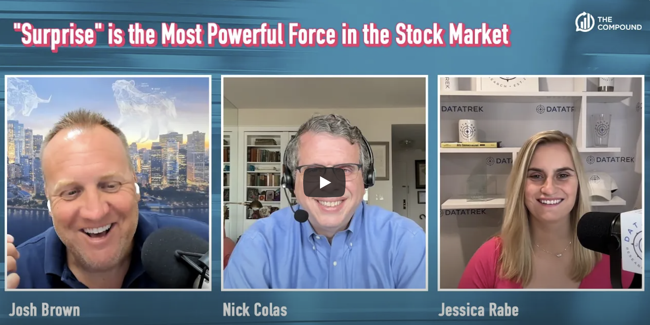WDWL with Josh Brown: “Surprise” is the Most Powerful Force in the Stock Market
